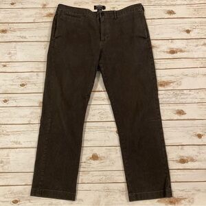 FILSON SLIM FIT DRAFTSMAN CANVAS PANTS CHARCOAL 36X30
